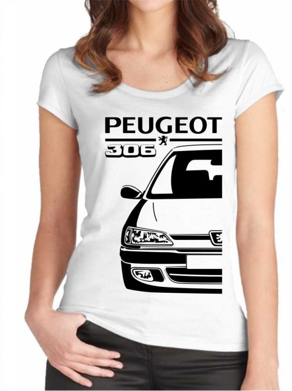 Peugeot 306 Facelift 1997 Sieviešu T-krekls