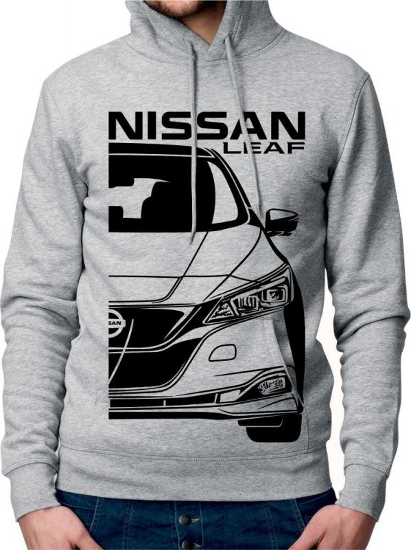 Nissan Leaf 2 Facelift Herren Sweatshirt