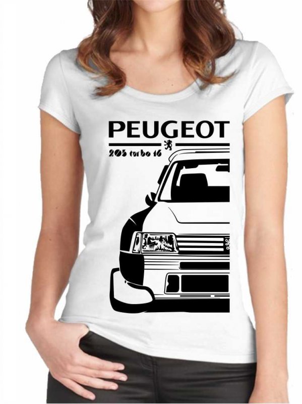 Peugeot 205 T16 Evo 2 Dames T-shirt