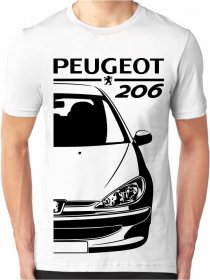 T-shirt pour hommes Peugeot 206