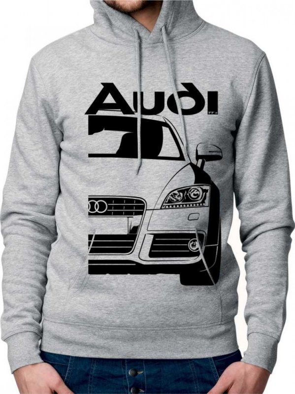 Audi TTS 8J Férfi Kapucnis Pulóver