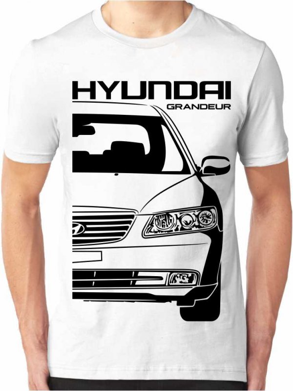 Hyundai Grandeur 4 Vīriešu T-krekls