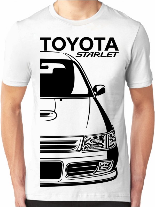 Toyota Starlet 4 Mannen T-shirt