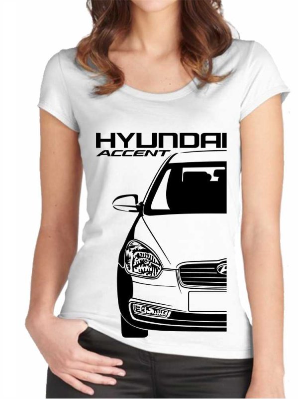 Hyundai Accent 3 Moteriški marškinėliai