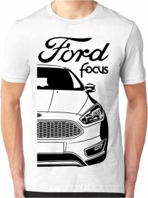 T-shirt pour hommes Ford Focus Mk3 Facelift