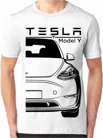 Tesla Model Y Pistes Herren T-Shirt