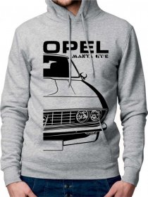 Opel Manta A GT-E Moški Pulover s Kapuco