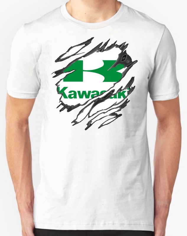 3XL -50% Kawasaki Мъжка тениска