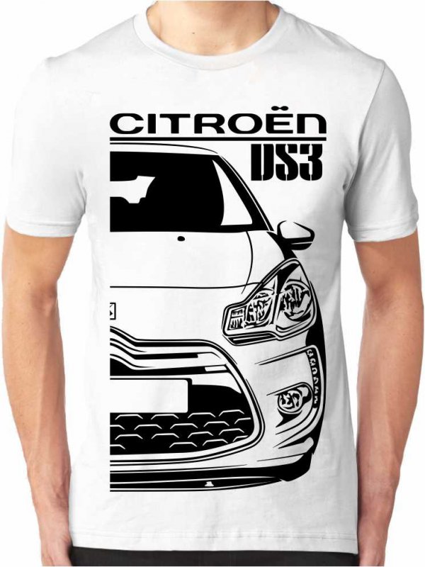 Citroën DS3 Racing Vyriški marškinėliai