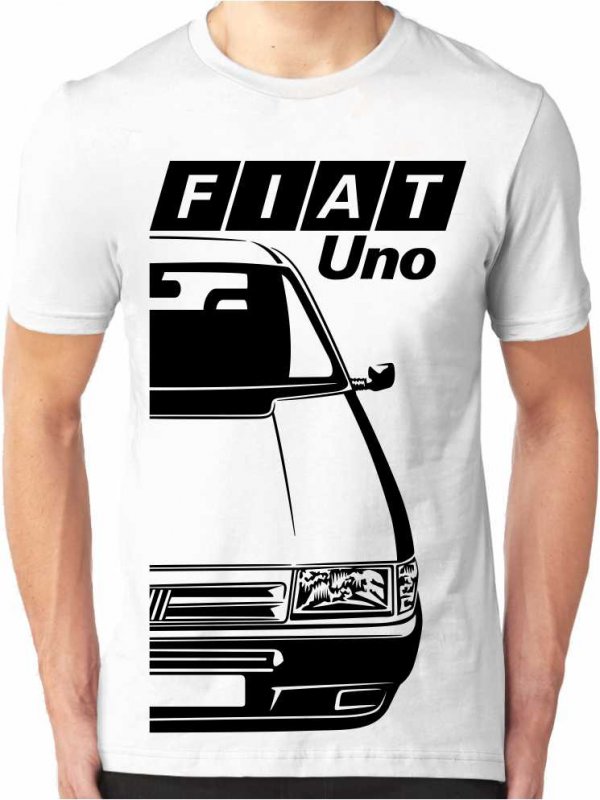 Fiat Uno 1 Facelift Vyriški marškinėliai