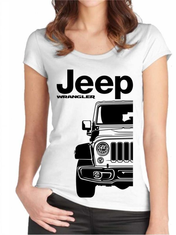 Jeep Wrangler 4 JL Moteriški marškinėliai