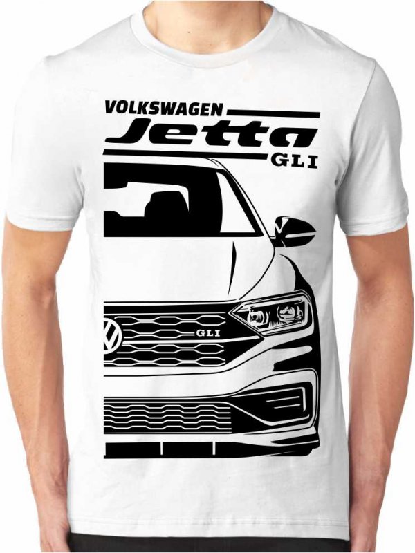VW Jetta Mk7 GLI  Pánsky Tričko
