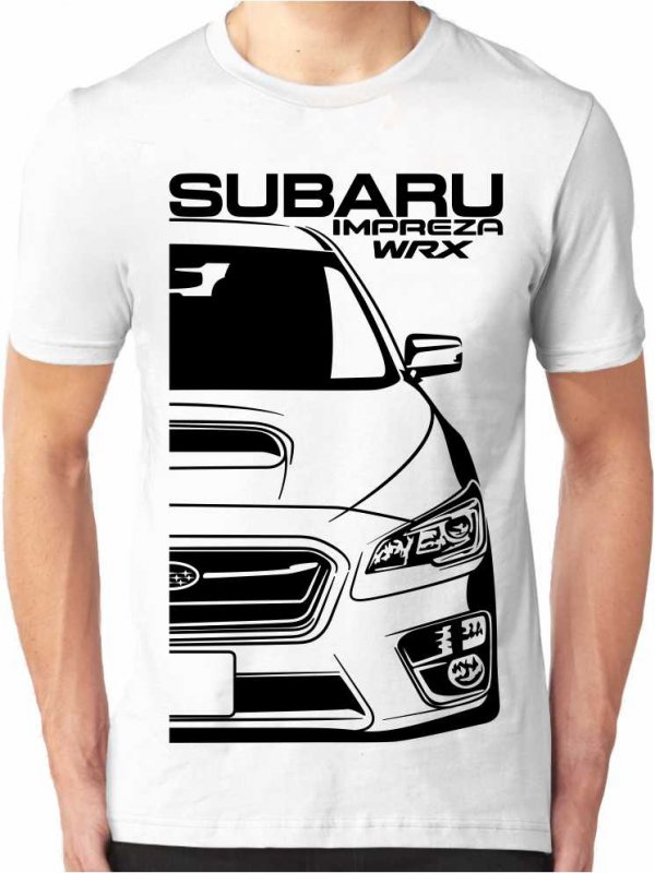 Subaru Impreza 4 WRX Vyriški marškinėliai
