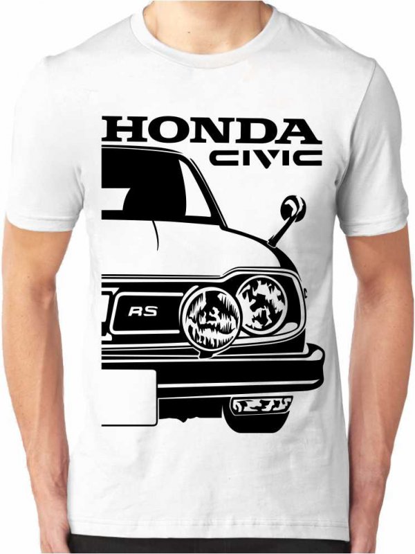 Honda Civic 1G RS Pánské Tričko