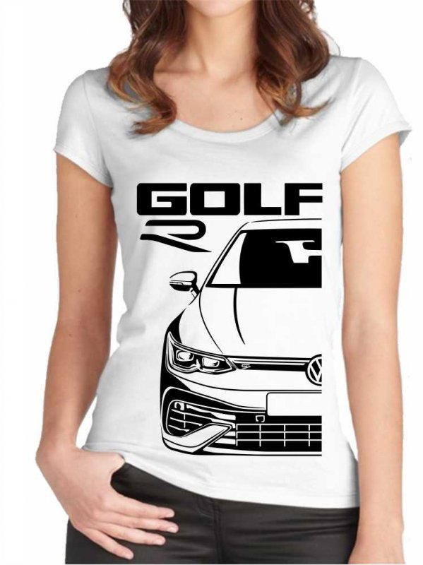 VW Golf Mk8 R Дамска тениска