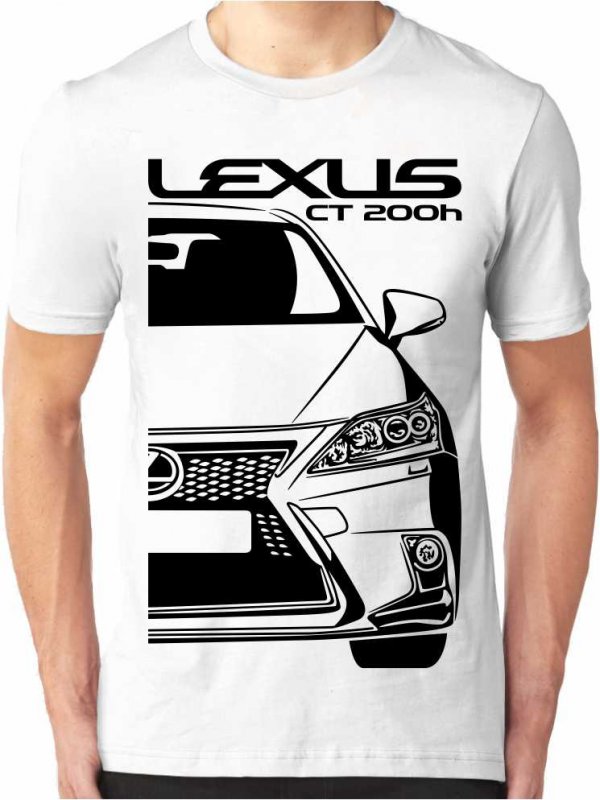 Lexus CT 200h Facelift 1 Мъжка тениска
