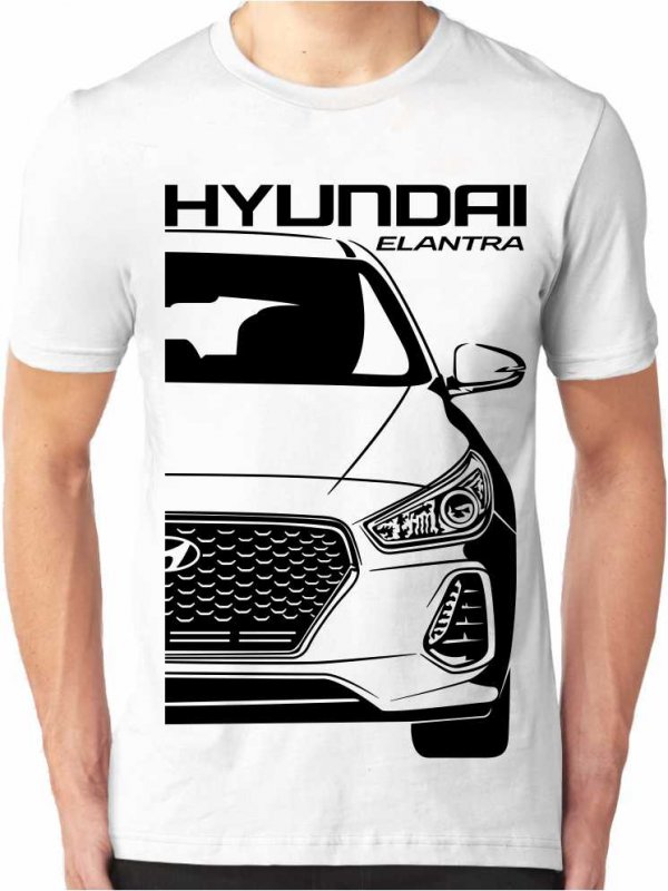 Hyundai Elantra 6 Facelift Mannen T-shirt