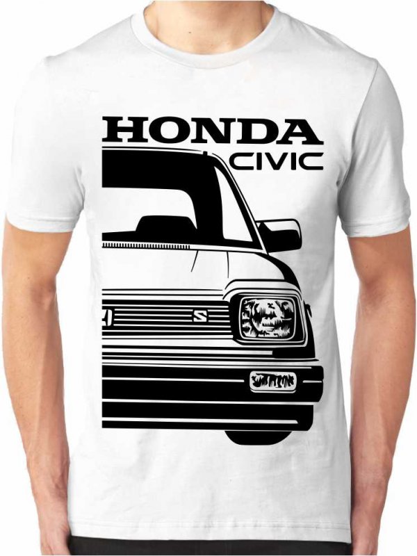 Honda Civic S 2G Vyriški marškinėliai
