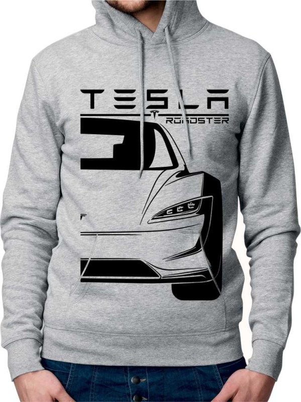 Tesla Roadster 2 Vyriški džemperiai