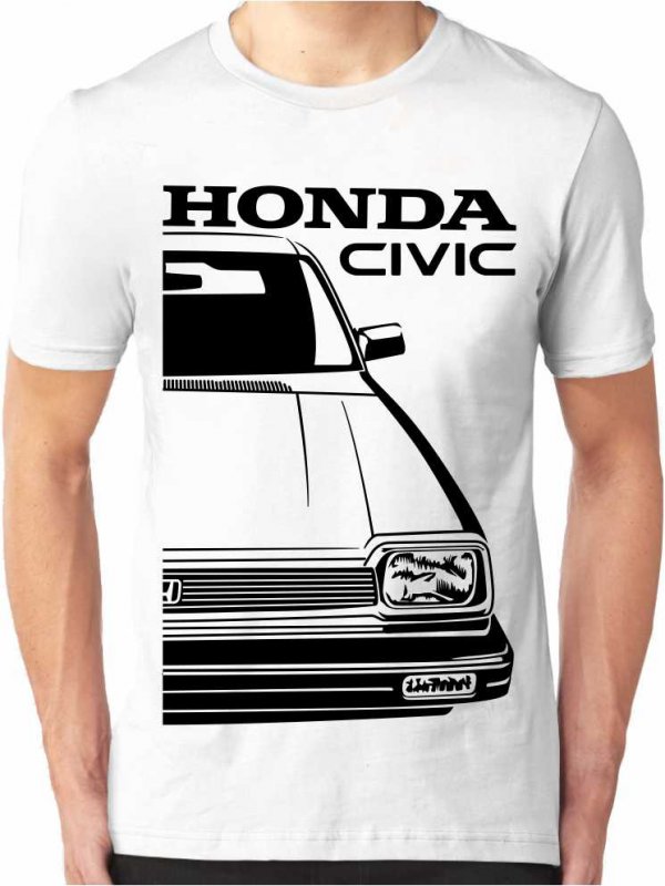 Honda Civic 2G Facelift Mannen T-shirt