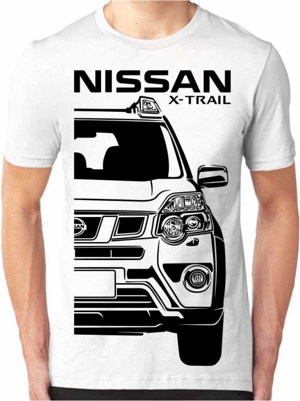 Nissan X-Trail 2 Facelift Vīriešu T-krekls