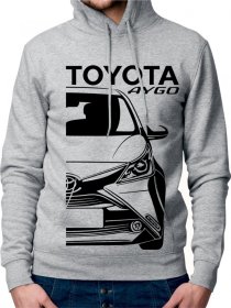 Toyota Aygo 2 Moški Pulover s Kapuco
