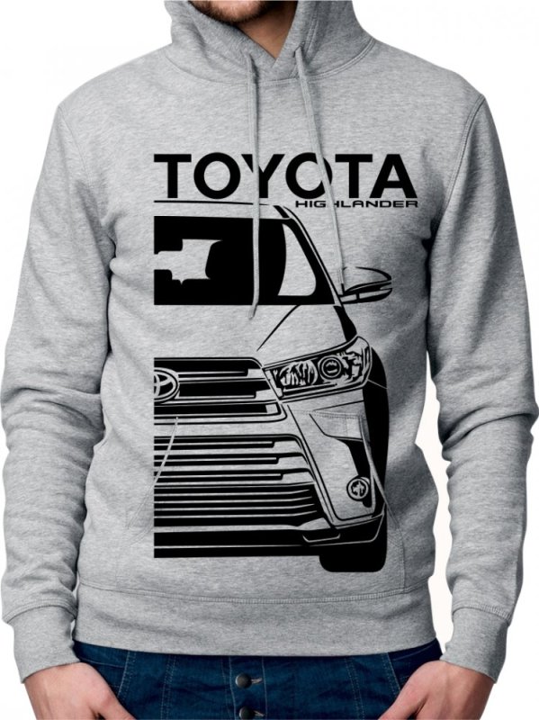 Toyota Highlander 3 Facelift Herren Sweatshirt