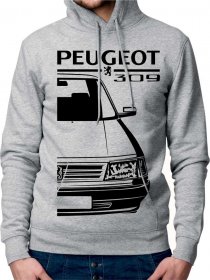 Peugeot 309 Moški Pulover s Kapuco