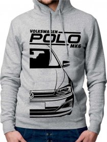 S -50% VW Polo Mk6 Moški Pulover s Kapuco