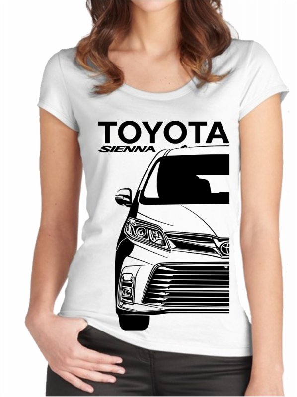 Toyota Sienna 3 Facelift Dames T-shirt