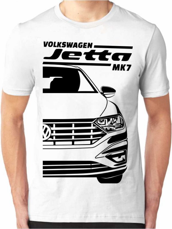 VW Jetta Mk7 Mannen T-shirt
