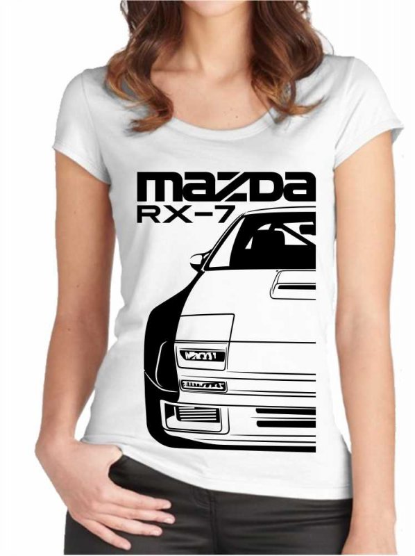 Mazda RX-7 FC Turbo Moteriški marškinėliai