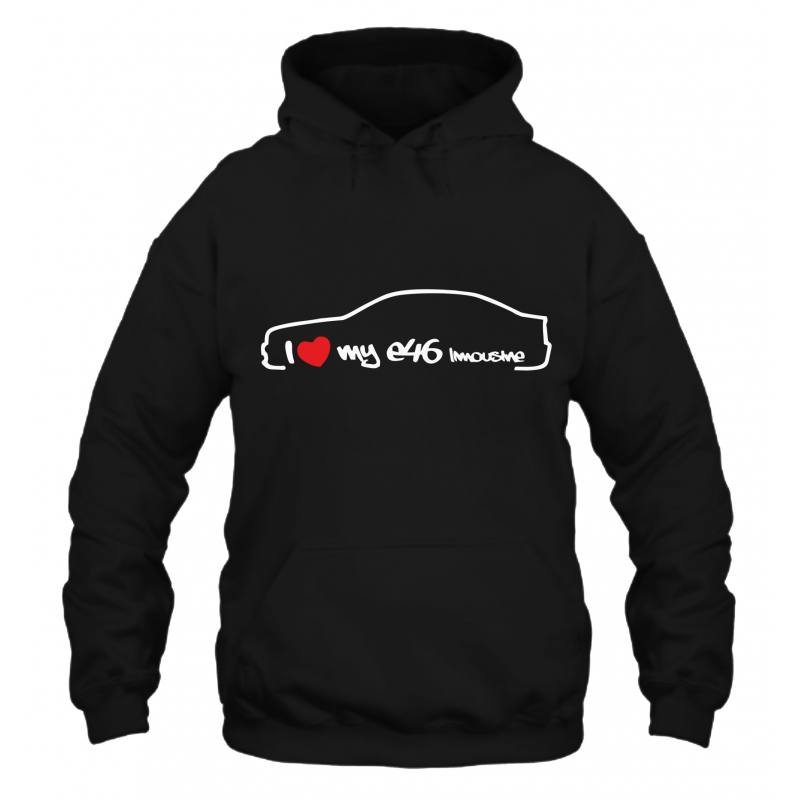 I Love BMW E46 Limousine Sweat-shirt pour homme