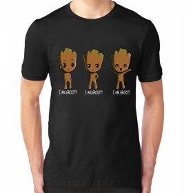 Koszulka Męska "I Am Groot