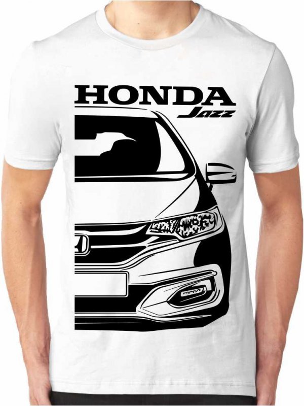 Honda Jazz 3G Facelift Mannen T-shirt