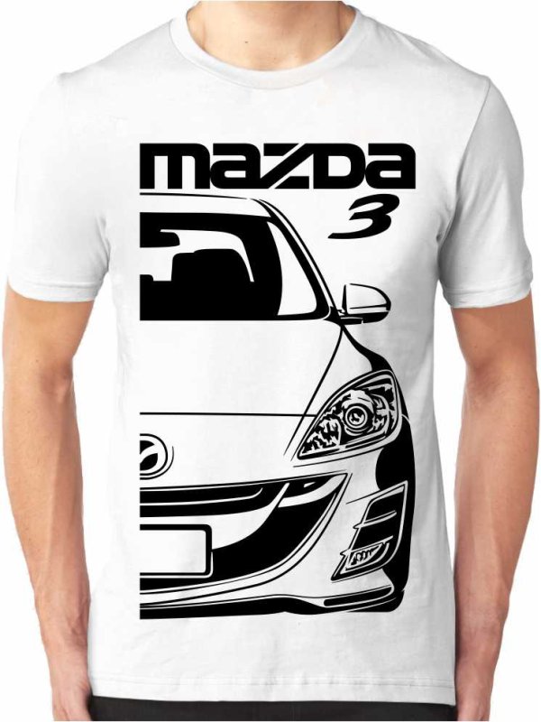Mazda 3 Gen2 Vyriški marškinėliai