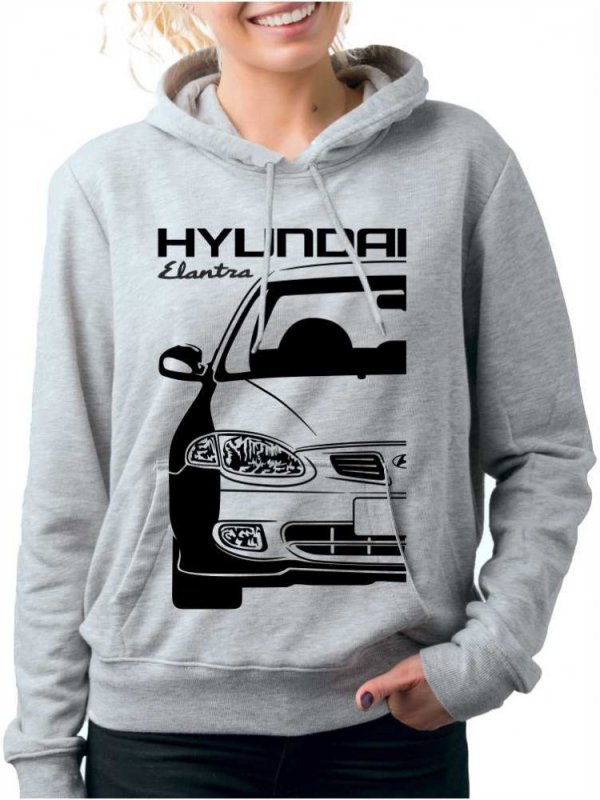 Hyundai Elantra 2 Facelift Ženski Pulover s Kapuco