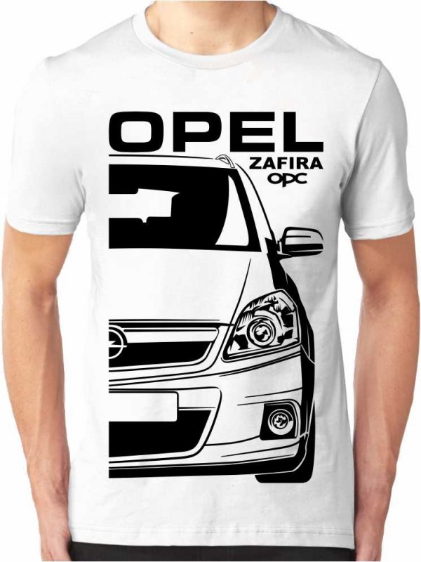 Opel Zafira B OPC Vyriški marškinėliai