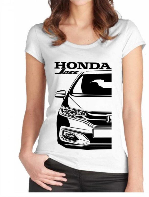 Honda Jazz 3G Facelift Moteriški marškinėliai