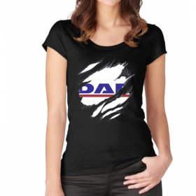 DAF Dámske tričko s logom DAF