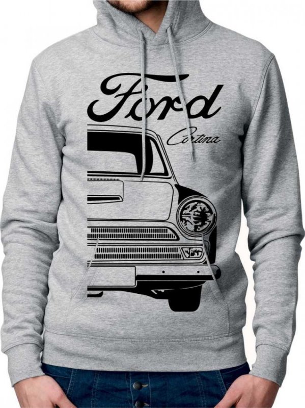 Ford Cortina Mk1 Heren Sweatshirt
