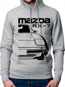 Mazda RX-7 FB Series 2 Moški Pulover s Kapuco