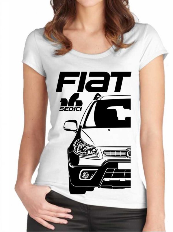 Fiat Sedici Facelift Moteriški marškinėliai