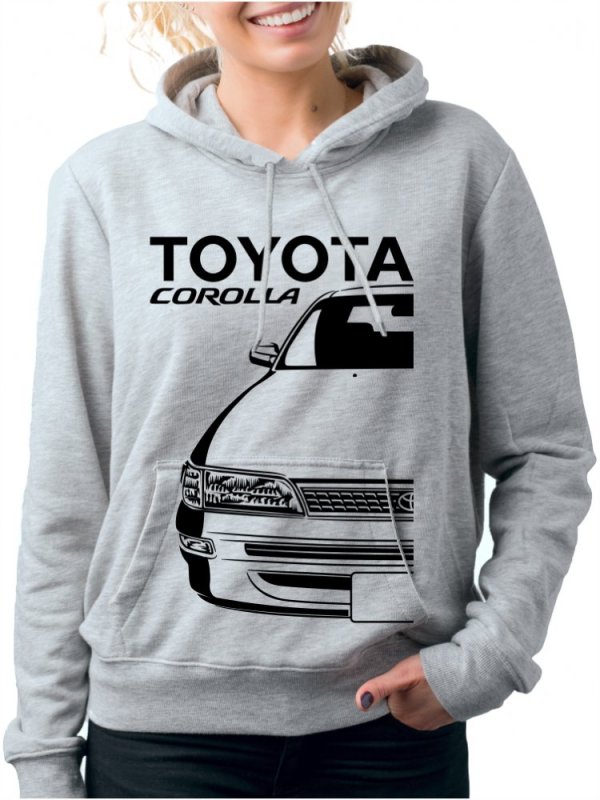 Toyota Corolla 8 Ženski Pulover s Kapuco