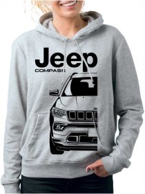 Jeep Compass Mk2 Facelift Ženski Pulover s Kapuco