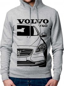 Volvo V40 Moški Pulover s Kapuco