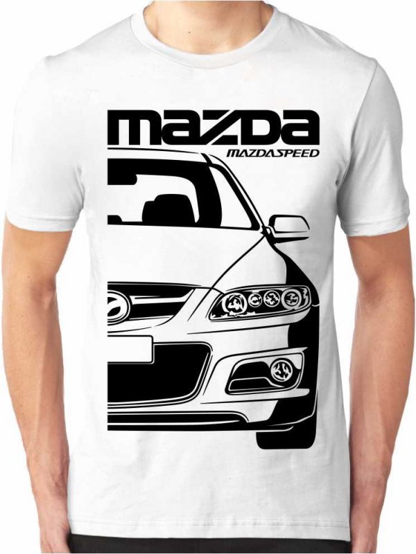 Mazda Mazdaspeed6 Vyriški marškinėliai