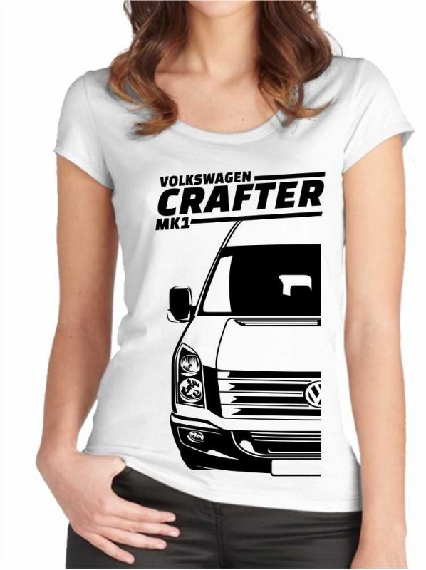 VW Crafter Mk1 facelift Dames T-shirt
