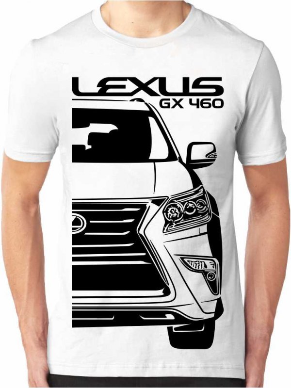 Lexus 2 GX 460 Facelift 1 Pánsky Tričko