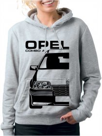 Opel Combo A Női Kapucnis Pulóver